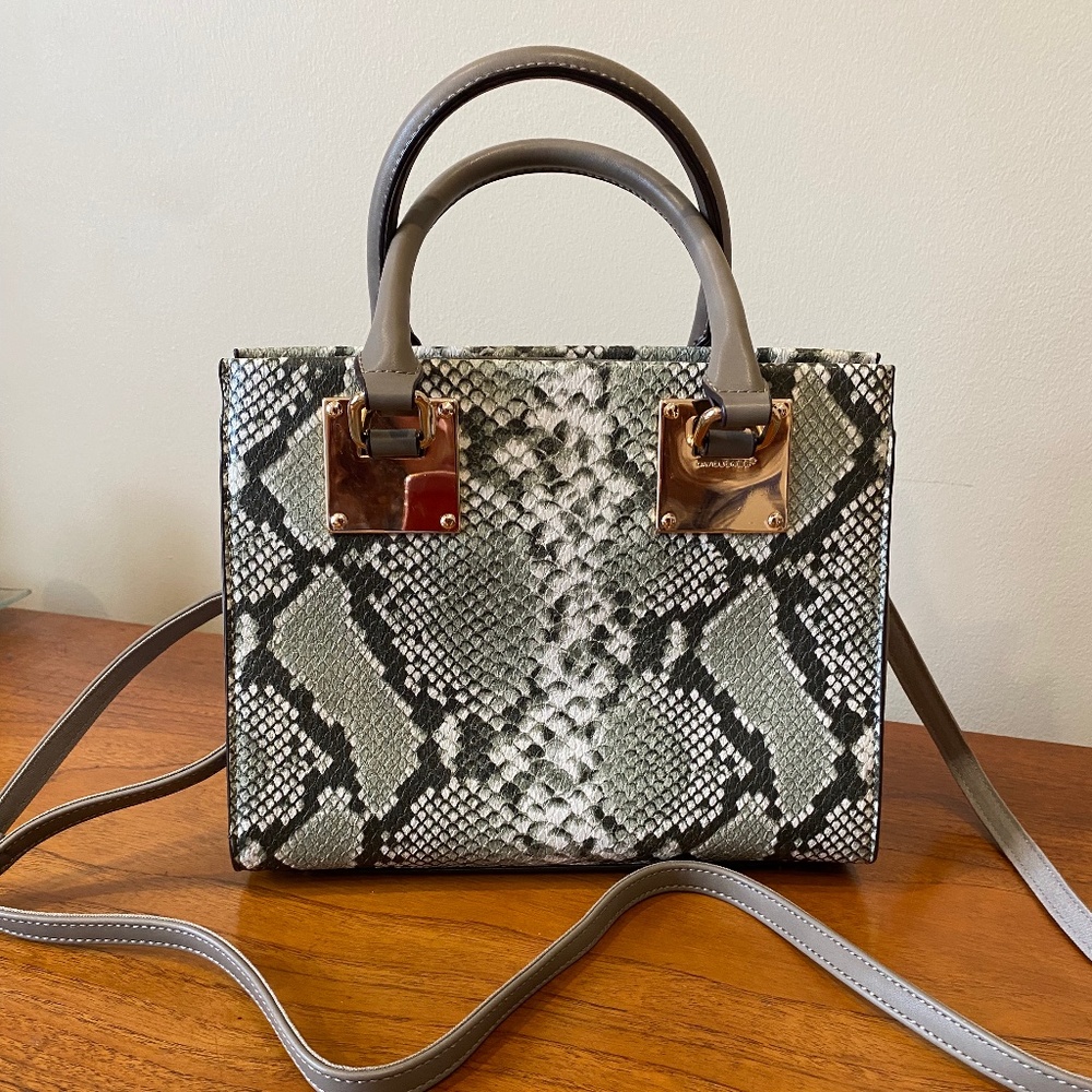 Snakeskin David Jones Purse- Rare print
